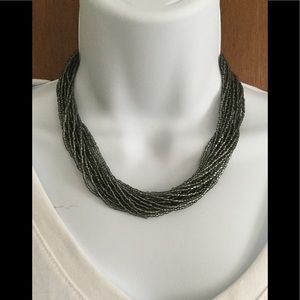 Beautiful Czech seed bead necklace